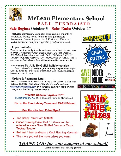 Elementary Fundraiser